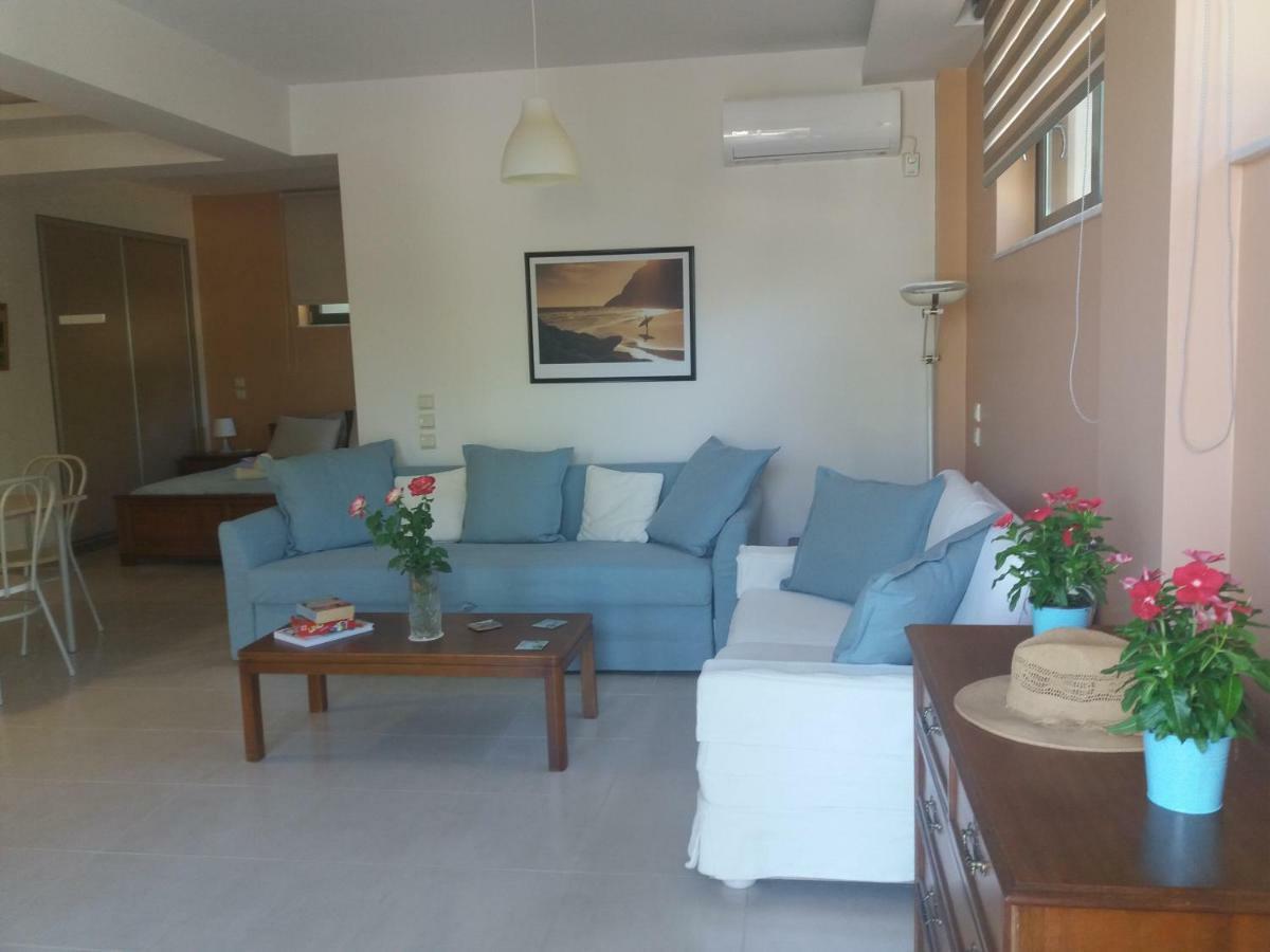 Lena'S Fresh Studio Near The Airport With Seaview Artemi Extérieur photo